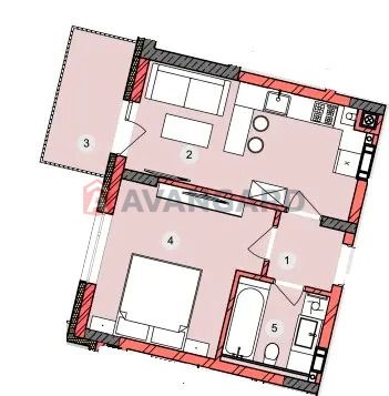 Продаж 1 кімнатної квартири Брюховичі ЖК Статус Парк