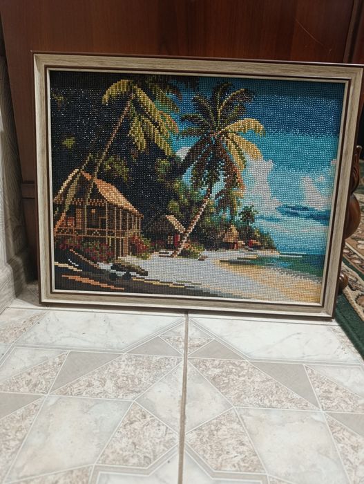 Картина алмазный бисер.