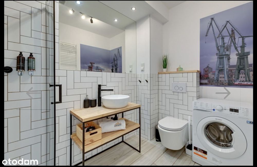 Gdańsk | Angielska Grobla | Apartament z balkonem i parkingiem