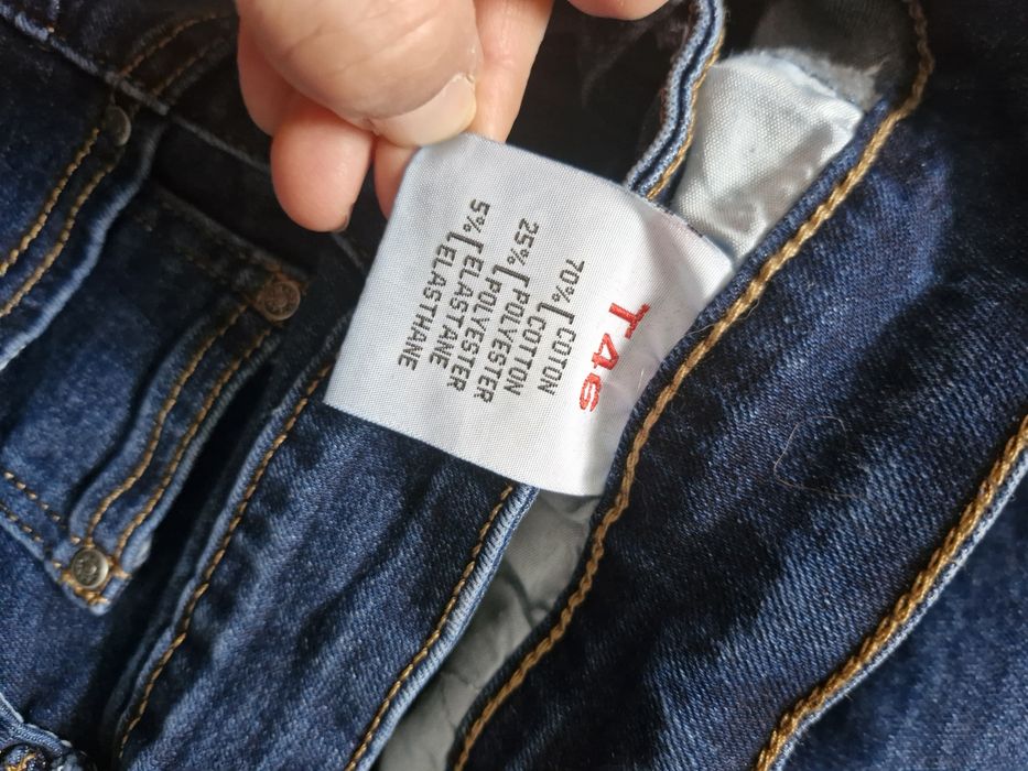 Jeansy kobieta L na XL