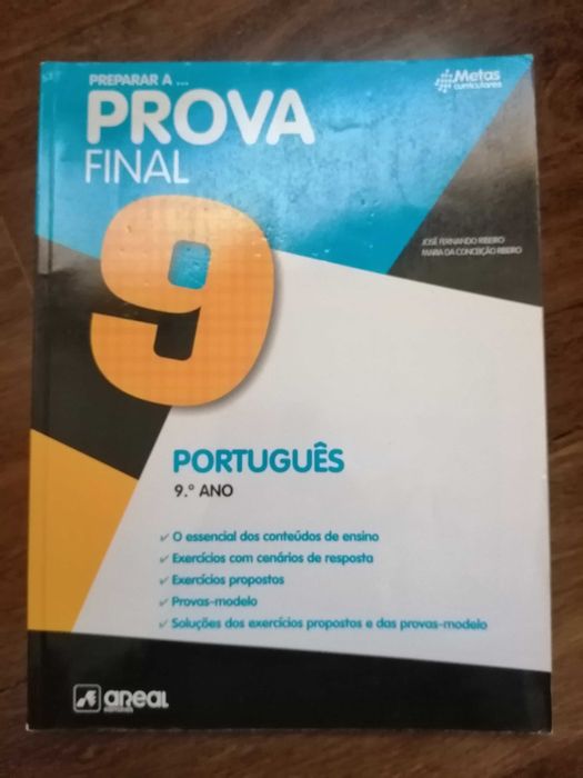 Livro de Português 9ºano Preparar a ...prova final