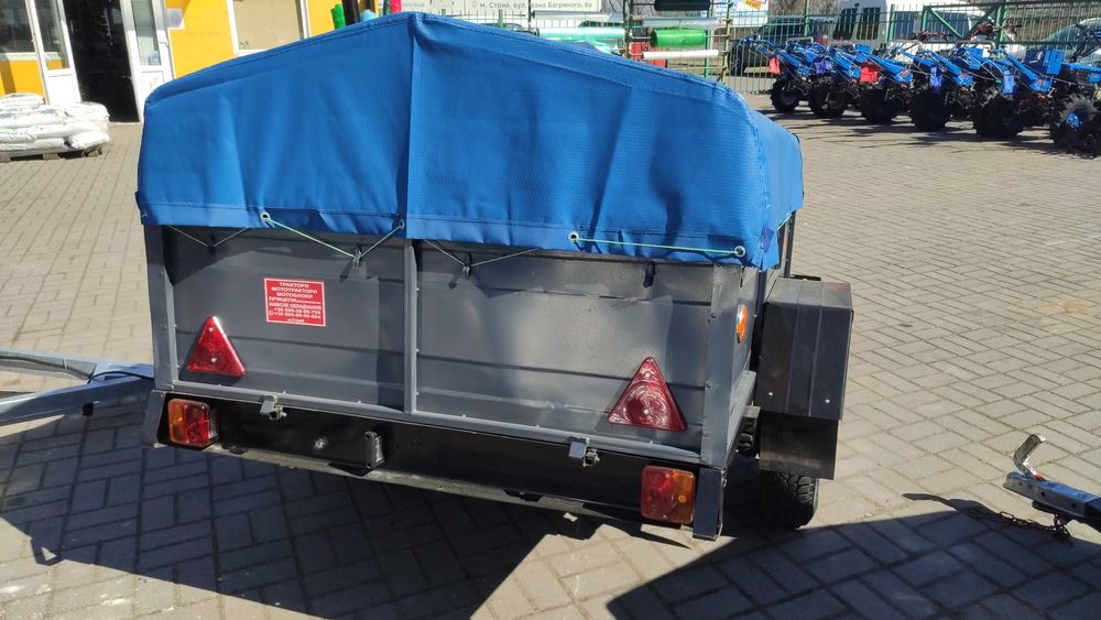 Причіп автомобільний 2*1.2Павам .прицеп