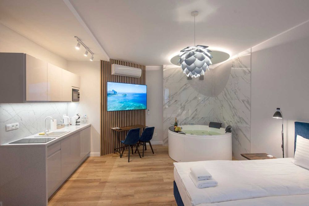 apartament z prywatnym jakuzzi Poznań