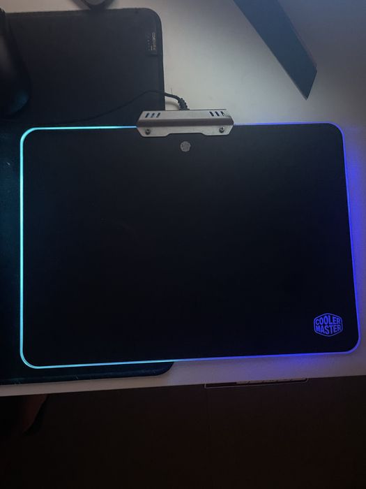 RGB Hard Gaming Mouse Pad CoolerMaster