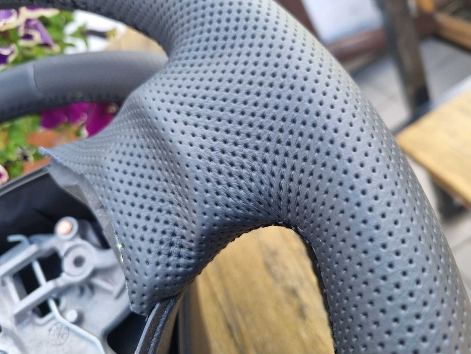 PROMOCJA na skórzaną kierownice, obszywanie, Wysoka Jakość