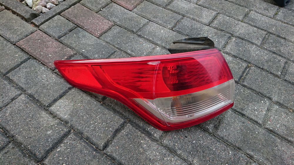 FORD Kuga MK2 kolor czarny PD tył - zderzak tylny (zderzak tył)