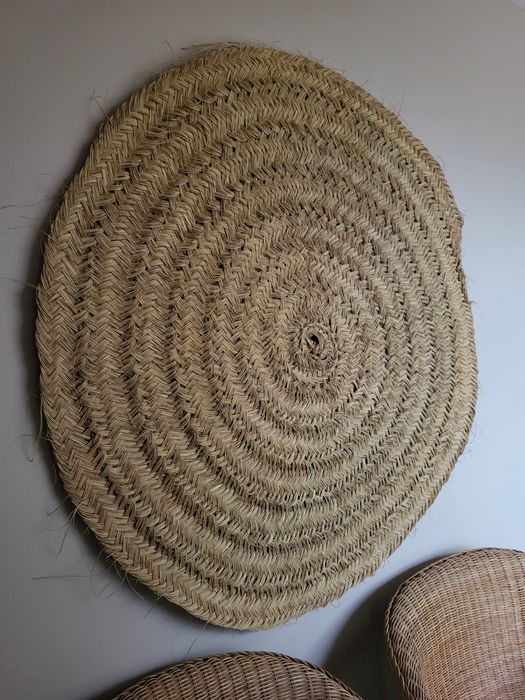 espelho decoração parede, tela, quadro, rattan, talha, rustico