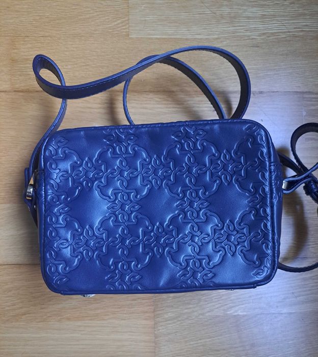 Mala de tiracolo média Mossaic em Pele - Marca Tous - Nova!