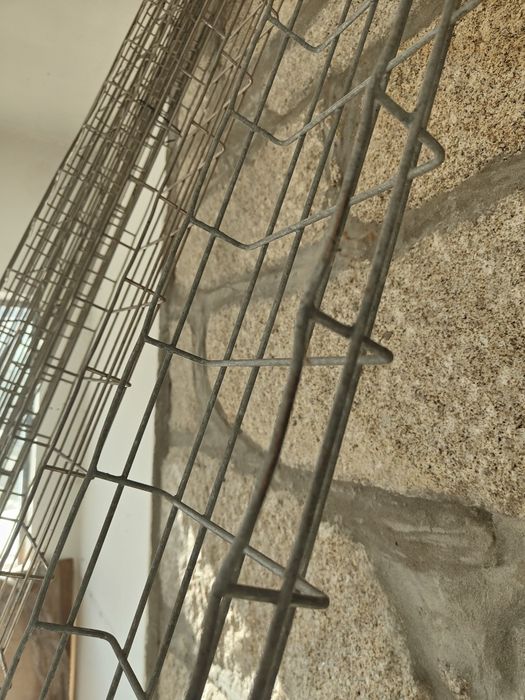 Calha técnica em aço inox novas.