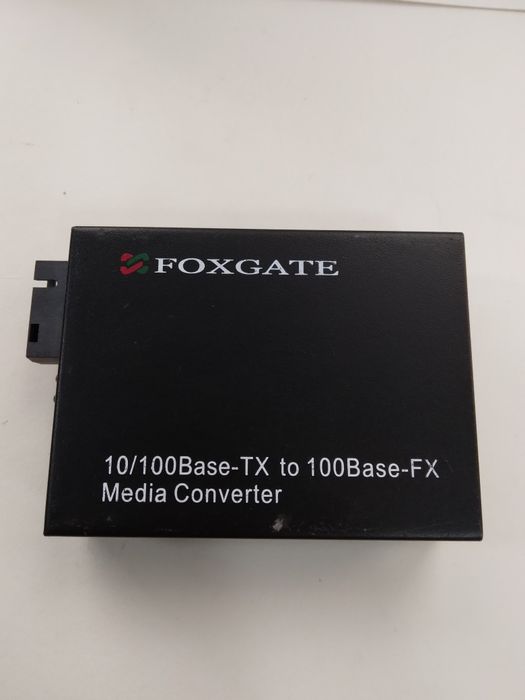Медіаконвертер FoxGate 100Mb 1xSM 1310 20 км.