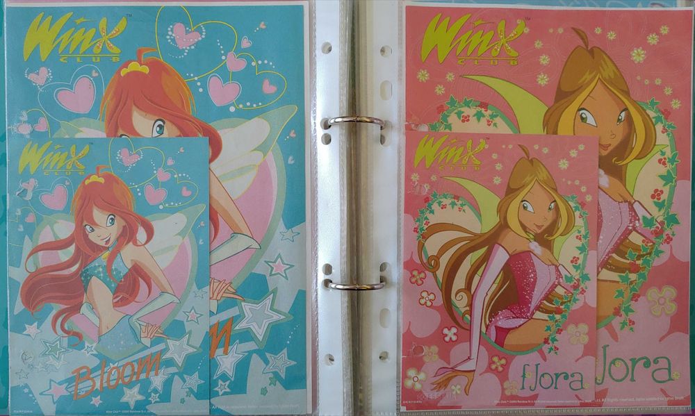 Segregator z karteczkami Witch i Winx