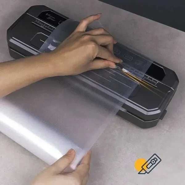 Вакуумний пакувальник Food Vacuum Sealer+ПОДАРУНОК РУЛОН ПАКЕТІВ