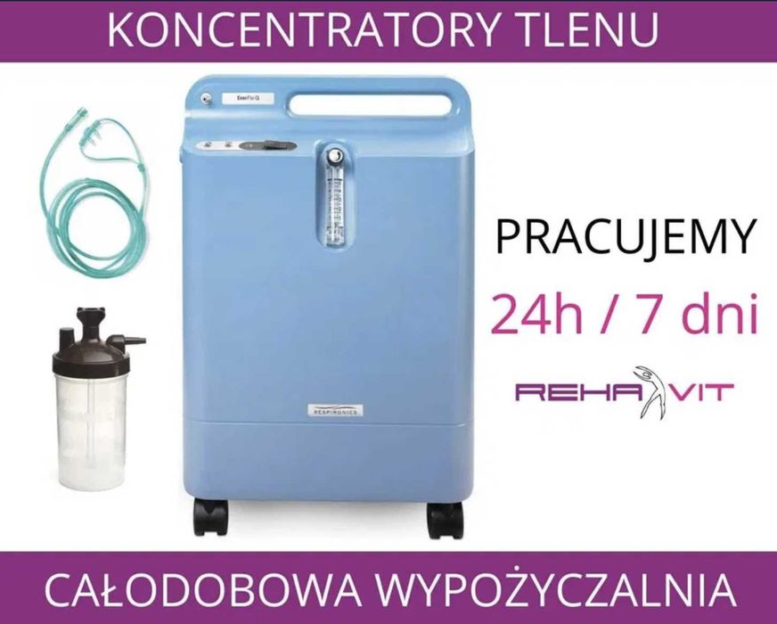 Wypożyczalnia koncentratorów tlenu. Wynajem koncentratora tlenu
