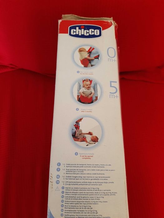 Marsúpio chicco baby carrier - Soft & Safe
