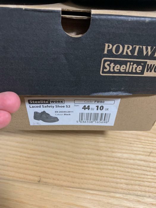 Sapatos Portwest - tamanho 44