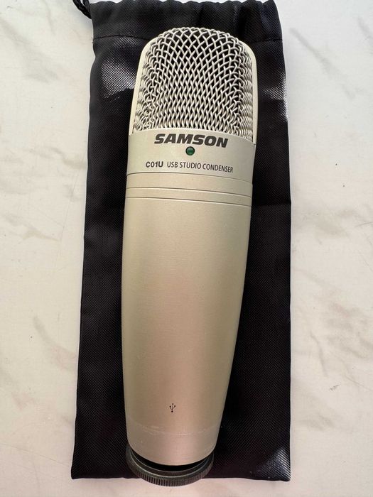 Студійний конденсаторний USB-мікрофон Samson C01U