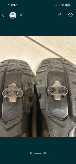 Bloki Shimano SM SH 51 w bdb stanie SPD Mtb Gravel