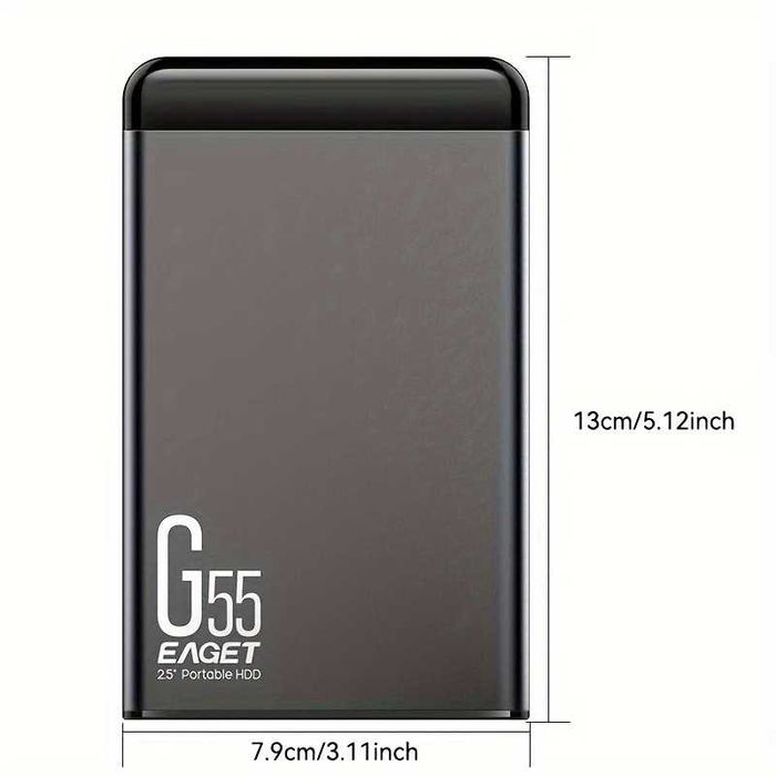 Dysk zewnętrzny Eaget G55 2,5" 500GB USB 3.0