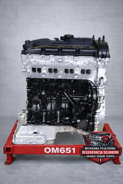 Silnik Mercedes OM651 2.2 CDI regenerowany nowy wal gwarancja montaz