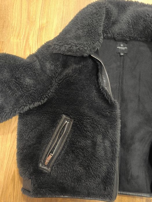 Jaqueta cinzento escuro como nova