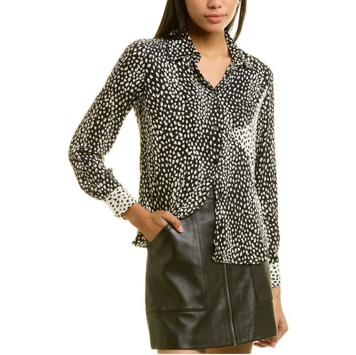 Maje! Оригінал! Шикарна блуза сорочка блузка, розмір 2, на S/M