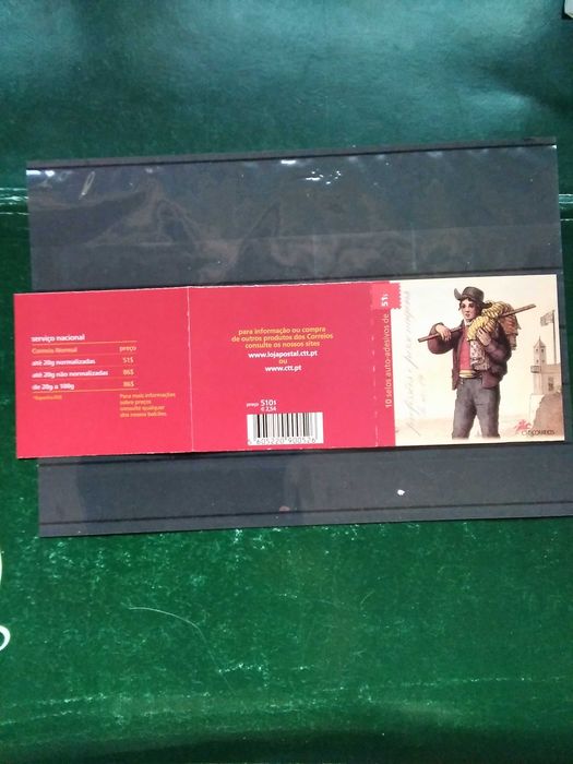 1999 Caderneta Sobrescrito Comemorativo Última Emissão em Escudos