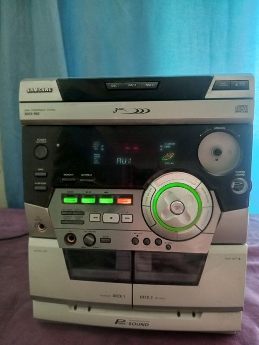 Музичний центр Samsung MAX-960 (як підсилювач)