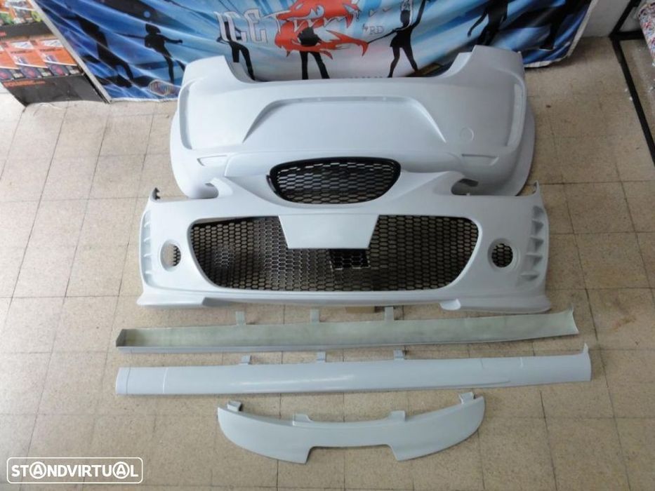 Kit completo em fibra  para-Choques Seat Leon  1P 05-09 Copa Edition