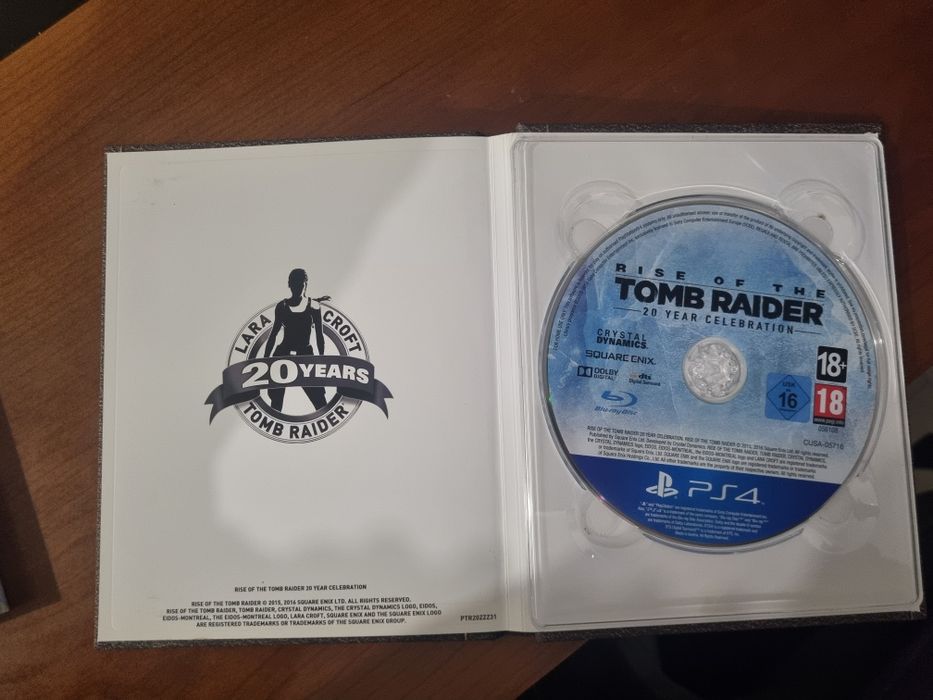 Jogo ps4  Tomb  Raider Rise of the  20 aniversários