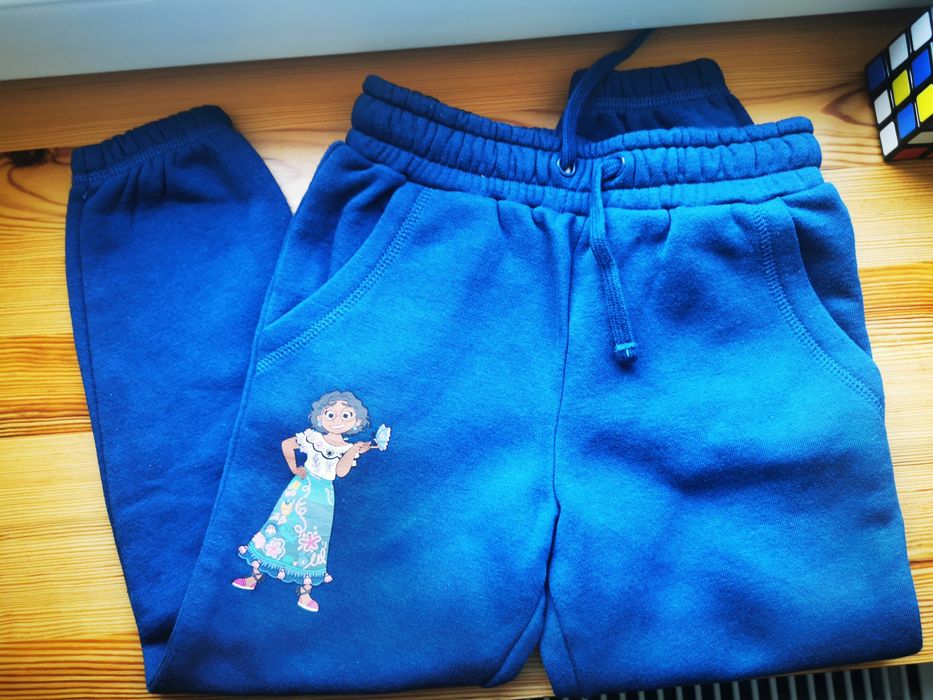 Grube ocieplane spodnie dresowe