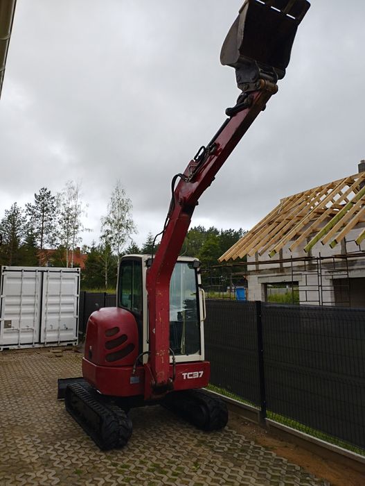 Koparka Terex TC37 3,5T minikoparka - łyżka skarpowa hydrauliczna