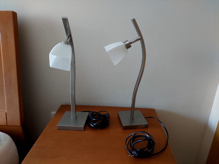 Conjunto de candeeiros de quarto