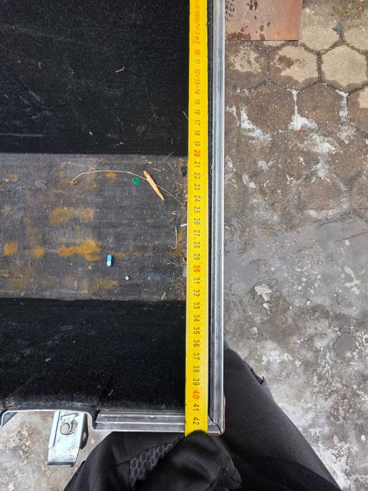 CASE 155x42x38 koła kejs flightcase skrzynia FAKTURA