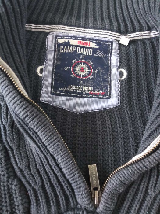 Camp David zimowy męski sweter r XL