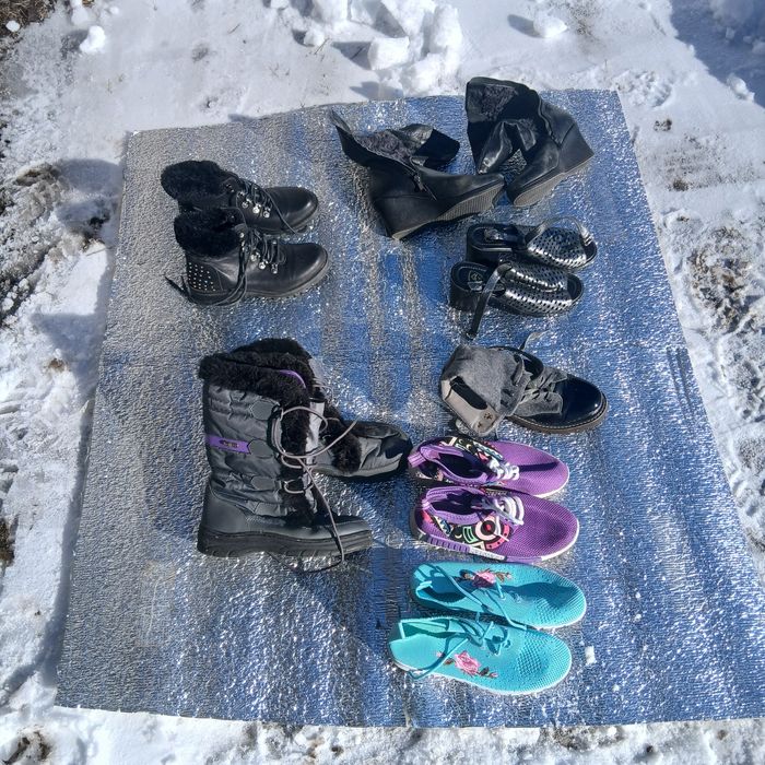 Женская обувь, зимняя и летняя