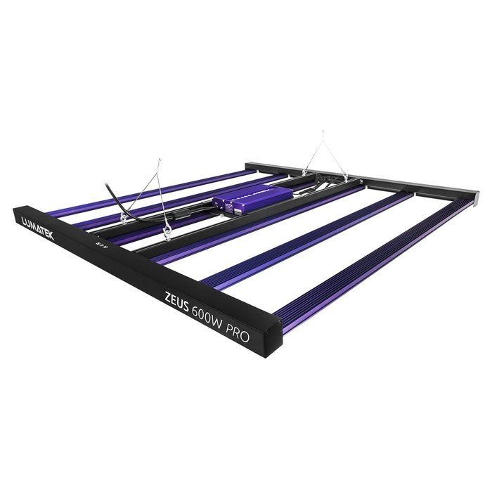 OKAZJA Zestaw do uprawy roślin lampy LED Lumatek ZEUS 600W PRO 150x150cm 2.9 plus Box 2x2 m z filtrem węglowym