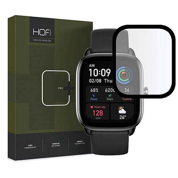 Szkło Hybrydowe Hofi Hybrid Pro+ Amazfit Gts 4 Mini Black