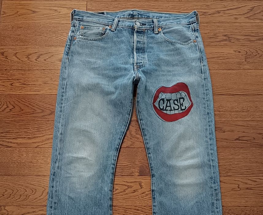 Spodnie Jeans Levi's 501 Custom Oryginalne r. 34/30