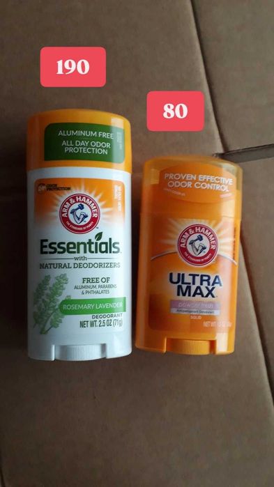 Натуральний дезодорант без алюминия Аrm Hammer Essential ultra max