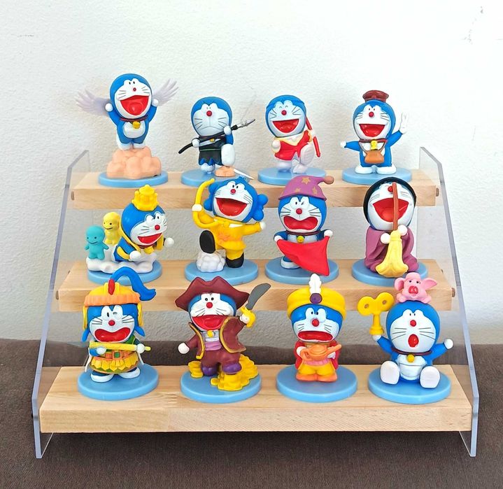 Figuras do Doraemon (12 peças)