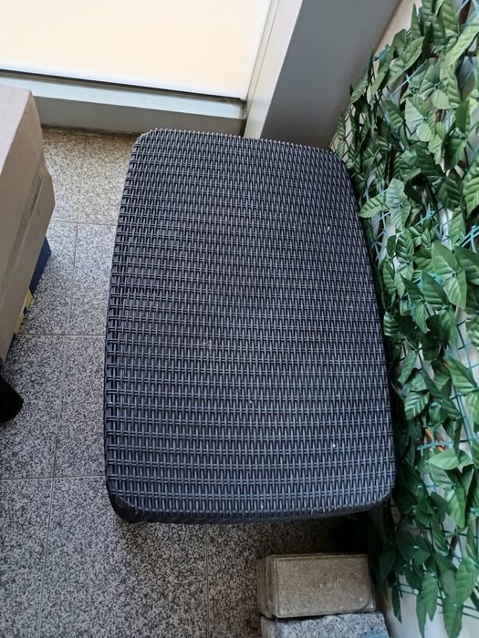 Conjunto jardim em resina
