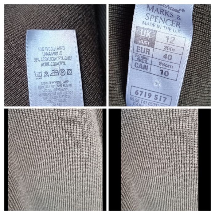 Кардиган оверсайз длинный М,L,XL.Джемпер свитер шерсть 50% свободный.