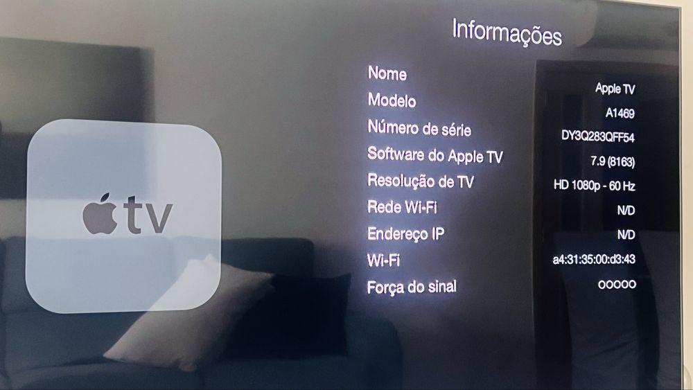 Apple TV (Modelo A1469) C/Caixa