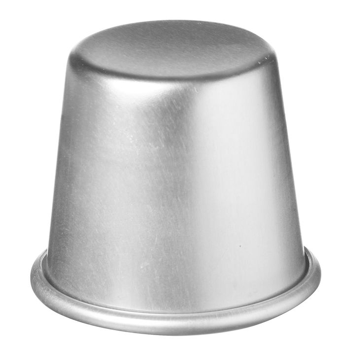 Foremka do babeczek z rantem aluminiowa śr. 7cm wys. 6.8cm - hendi