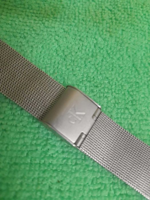 Pulseira de relógio em malha inox