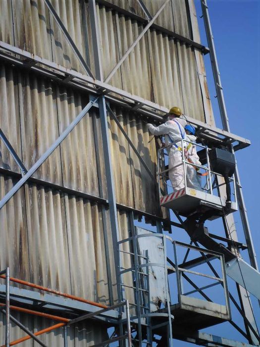 Usuwanie AZBESTU demontaż ETERNITU transport utylizacja azbest eternit