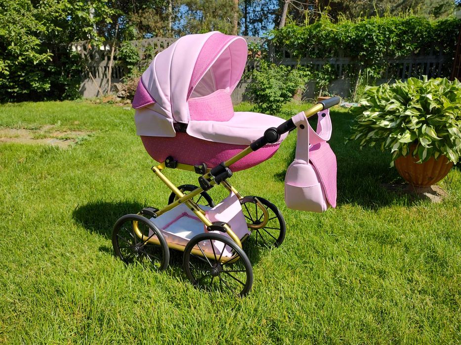 Wózek Dla Lalek DARSI Głęboki+Pościel Do Wózka