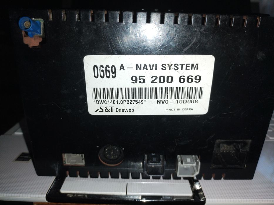 Chevrole Captiva  центральна мультимедіа