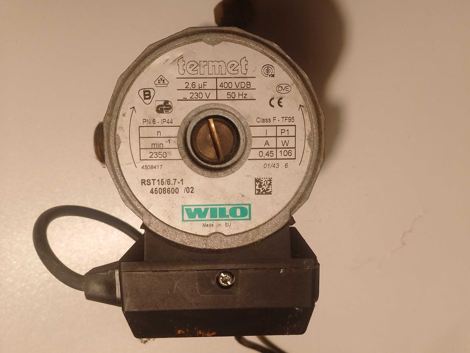 Pompa obiegowa do kotła gazowego termet