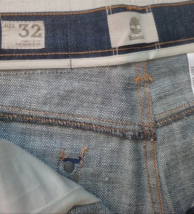 TIMBERLAND Amerykańskie Oryginalne Spodnie W32 Nowe Jeans